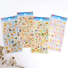 Charger l'image dans la galerie, Design seal "Summer" sticker from Japan by DAISO