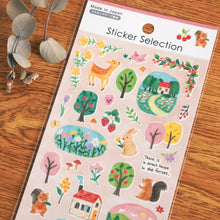 Charger l'image dans la galerie, Sticker Selection "Pleasant Forest" from Japan GAIA