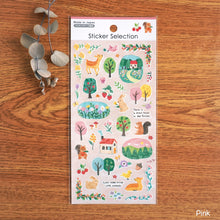 Charger l'image dans la galerie, Sticker Selection "Pleasant Forest" from Japan GAIA