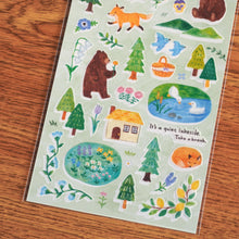 Charger l'image dans la galerie, Sticker Selection "Pleasant Forest" from Japan GAIA