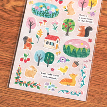 Charger l'image dans la galerie, Sticker Selection "Pleasant Forest" from Japan GAIA