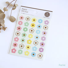 Charger l'image dans la galerie, Point Sticker "flower flower" from Japan by GAIA