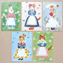 Charger l'image dans la galerie, Aiko Fukawa Post card set -TABLIER-