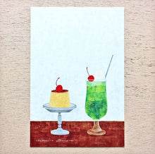 Lade das Bild in den Galerie-Viewer, Midori Asano Post card set -Three O'clock-