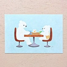 Carica l'immagine nel visualizzatore di Gallery, Mariko Fukuoka Post card set -TEA TIME-