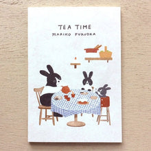 Carica l'immagine nel visualizzatore di Gallery, Mariko Fukuoka Post card set -TEA TIME-