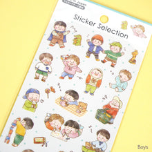 Charger l'image dans la galerie, Sticker Selection "Children" from Japan<GAIA>