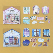 Lade das Bild in den Galerie-Viewer, Window flake sticker from Japan by GAIA