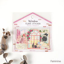 Lade das Bild in den Galerie-Viewer, Window flake sticker from Japan by GAIA