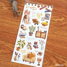 Charger l'image dans la galerie, Crayon Art sticker from Japan by mind wive