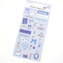 Lade das Bild in den Galerie-Viewer, Sticker Selection " Pink girly/Blue girly" from Japan by GAIA