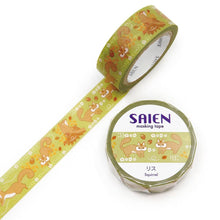 Carica l'immagine nel visualizzatore di Gallery, Masking tape "Squirrel" from Japan Washi tape
