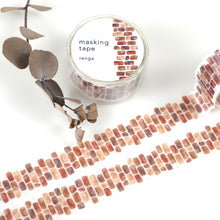 Charger l'image dans la galerie, Die cut washi tape -renga- from Japan by mind wave masking tape