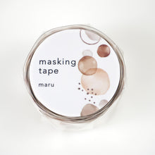 Charger l'image dans la galerie, Die cut washi tape -maru- from Japan by mind wave masking tape
