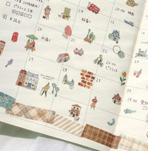 Charger l'image dans la galerie, COZY masking tape -pattern- from Japan by mind wave washi tape