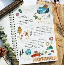 Charger l'image dans la galerie, Die cut washi tape -renga- from Japan by mind wave masking tape