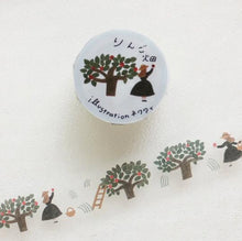 Carica l'immagine nel visualizzatore di Gallery, Clear tape "Necktie" -apple orchard- cozyca products hyogensha