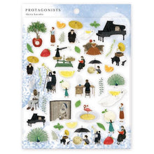 Carica l'immagine nel visualizzatore di Gallery, Clear sticker "Akira Kusaka"-PROTAGONIST2- cozyca products Hyogensha