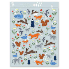 Carica l'immagine nel visualizzatore di Gallery, Clear sticker "Shuku Nishi"-garden- cozyca products Hyogensha