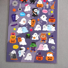 Carica l'immagine nel visualizzatore di Gallery, Sticker Selection "Happy Halloween" -Gray/yellow from Japan by GAIA