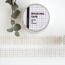 Charger l'image dans la galerie, Masking tape"plaid1" washi tape from Japan by mind wave