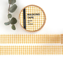 Charger l'image dans la galerie, Masking tape"plaid5" washi tape from Japan by mind wave