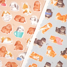 Charger l'image dans la galerie, Mame Mame Animal sticker 2 masking sticker from Japan by mind wave mini sticker