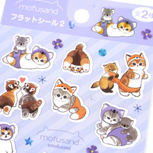 Load image into Gallery viewer, Flat seal 2”Mofusand" sticker