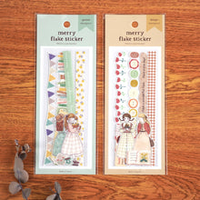 Load image into Gallery viewer, merry flake sticker from Japan<GAIA>