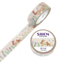 Carica l'immagine nel visualizzatore di Gallery, Masking tape "Wild Rabbit" from Japan Washi tape