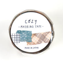 Charger l'image dans la galerie, COZY masking tape -pattern- from Japan by mind wave washi tape