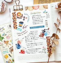 Charger l'image dans la galerie, Die cut washi tape -renga- from Japan by mind wave masking tape