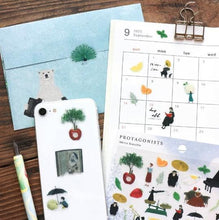 Carica l'immagine nel visualizzatore di Gallery, Clear sticker "Akira Kusaka"-PROTAGONIST2- cozyca products Hyogensha