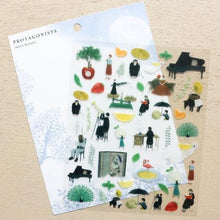 Carica l'immagine nel visualizzatore di Gallery, Clear sticker "Akira Kusaka"-PROTAGONIST2- cozyca products Hyogensha