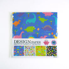 Carica l'immagine nel visualizzatore di Gallery, Design Paper "Colorful friend" Origami, Chiyogami