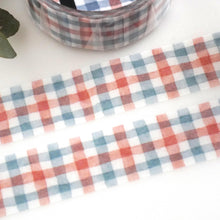 Lade das Bild in den Galerie-Viewer, Masking tape"plaid2" washi tape from Japan by mind wave