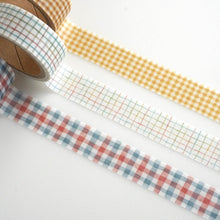 Charger l'image dans la galerie, Masking tape"plaid5" washi tape from Japan by mind wave