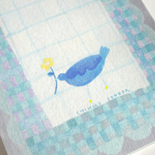 Carica l'immagine nel visualizzatore di Gallery, Chihiro Sonoda-TORI isogi goaisatsumade- Ippitsusen (mini letter paper) cozyca products hyougensha