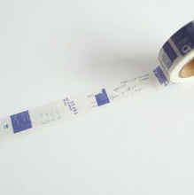 Lade das Bild in den Galerie-Viewer, YOHAKU Masking tape "Schedule" from Japan washi tape