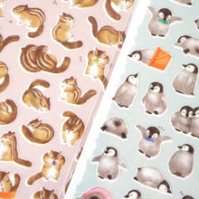 Charger l'image dans la galerie, Mame Mame Animal sticker 2 masking sticker from Japan by mind wave mini sticker