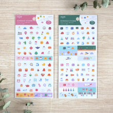 Load image into Gallery viewer, Schedule Sticker "Yuru Illustration"