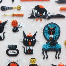 Carica l'immagine nel visualizzatore di Gallery, Clear sticker "Black cat Robin"- With Robin the black cat vol.1- cozyca products Hyogensha
