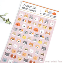 Carica l'immagine nel visualizzatore di Gallery, chocotto seal "Face" mini sticker from Japan<GAIA>