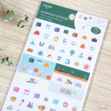 Load image into Gallery viewer, Schedule Sticker "Yuru Illustration"
