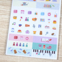 Load image into Gallery viewer, Schedule Sticker "Yuru Illustration"