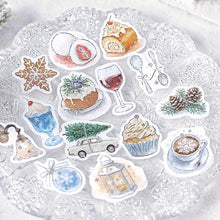 Lade das Bild in den Galerie-Viewer, Flake Seal Winter Limited-Cafe A La Mode- by BGM flake sticker