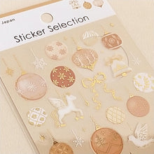 Charger l'image dans la galerie, Sticker selection "Christmas ornaments" sticker from Japan<GAIA>