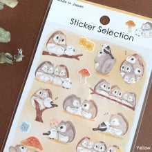 Carica l'immagine nel visualizzatore di Gallery, Sticker selection sticker "Siberian flying squirrel" by GAIA from Japan