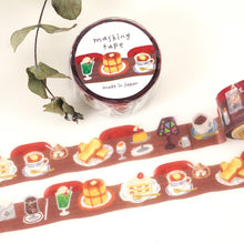 Charger l'image dans la galerie, Die cut masking tape -Cafe- from Japan by mind wave washi tape