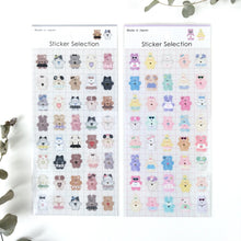 Carica l'immagine nel visualizzatore di Gallery, Sticker selection "mosa mosa animal" sticker from Japan by GAIA